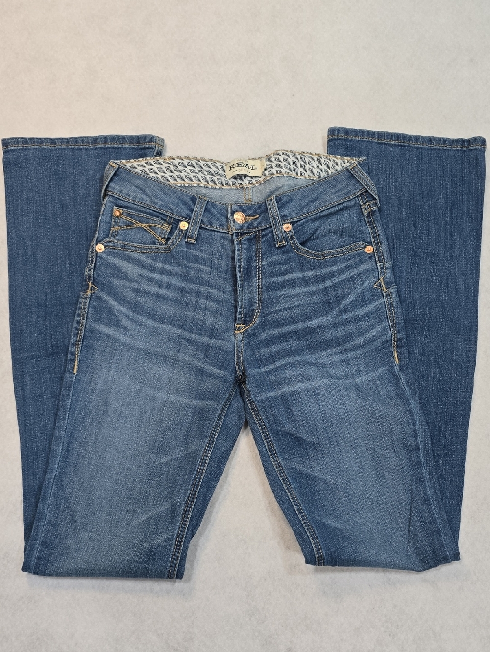 Ariat Women's Real Denim Boot Cut Jeans Size 27L